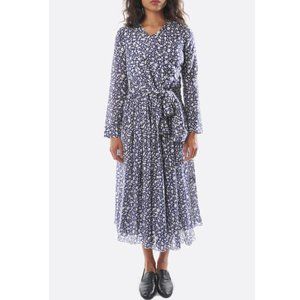 COMMES DE GARCON x SARA LANZI muslin wrap dress NWT